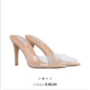 Steve Madden Clear Sandals